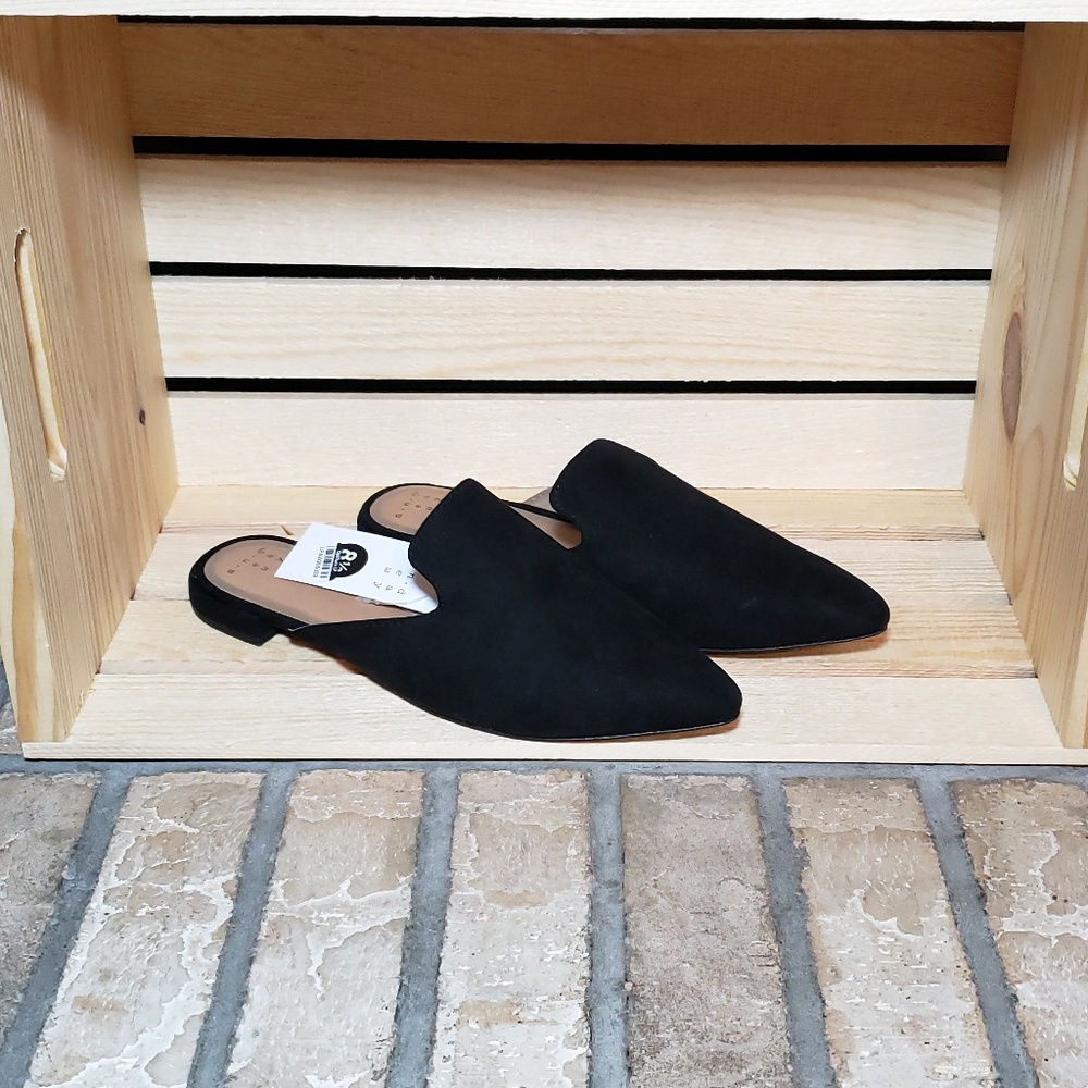 Velma Slip On Pointy Toe Mules